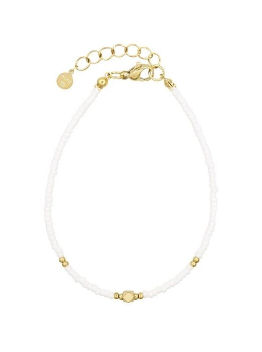 Bright white armband